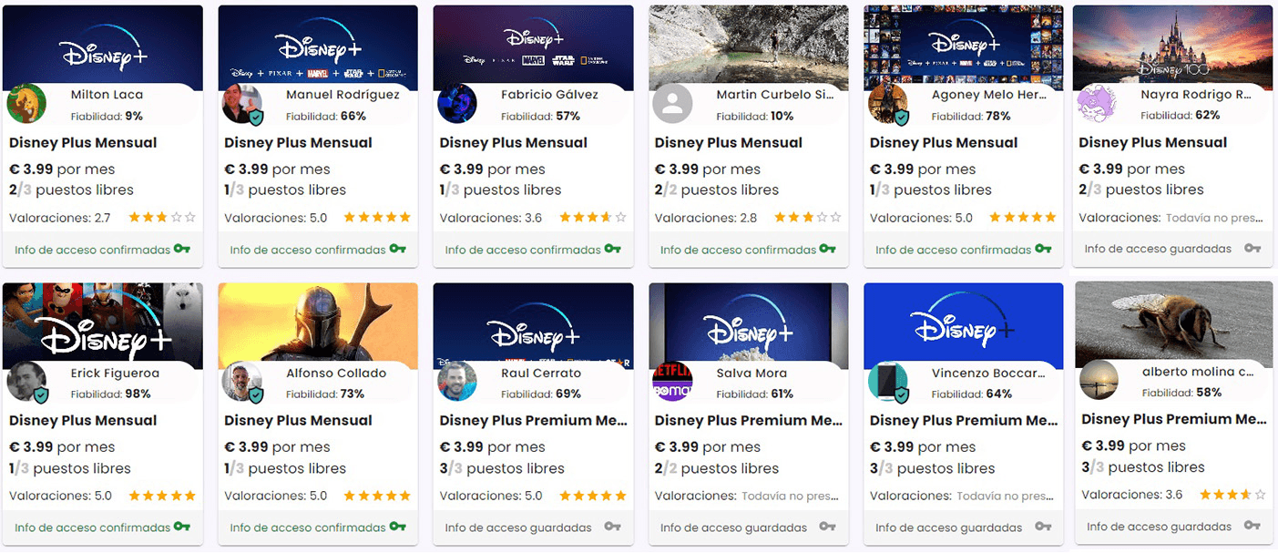 Disfruta de Disney Plus.