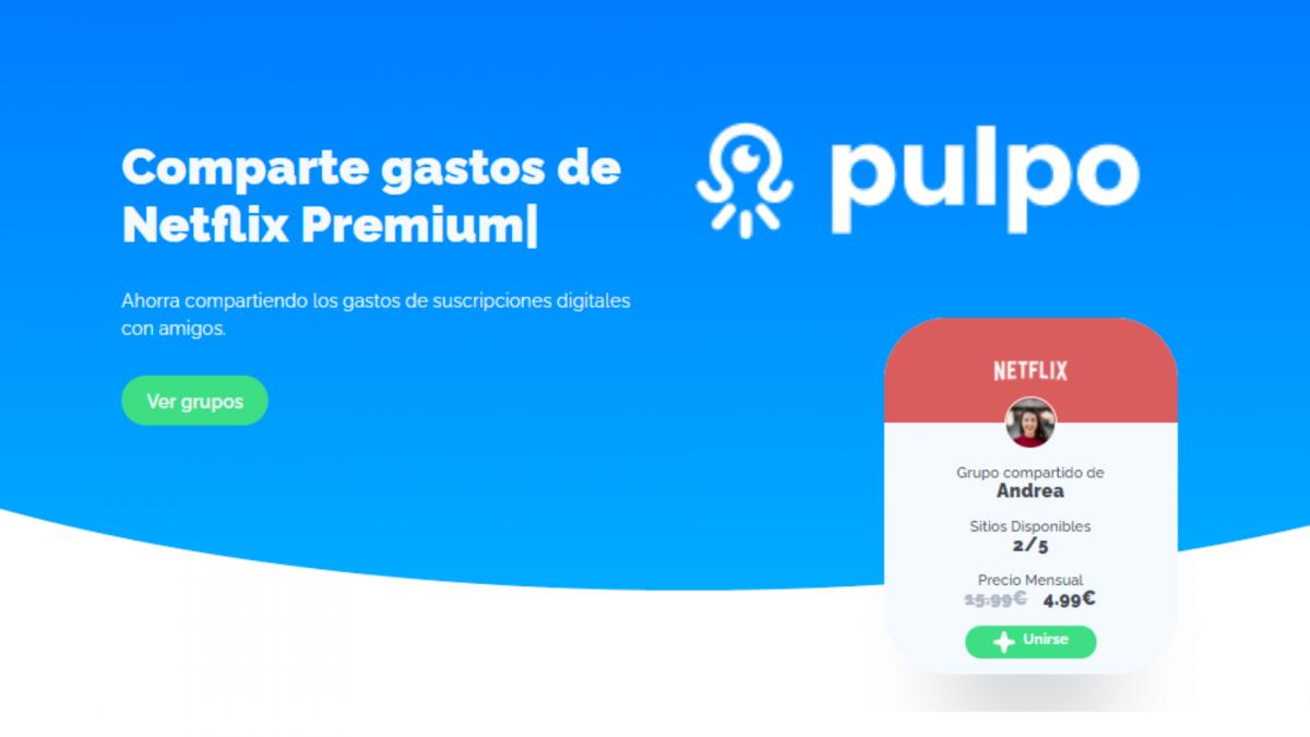 Pulpo: Comparte Gastos