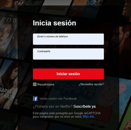 Suscripción a Netflix