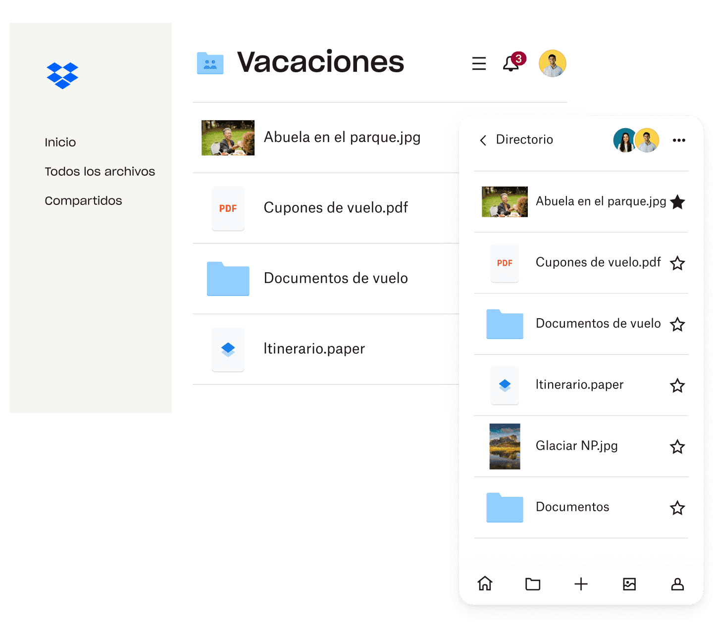 Plan Dropbox Family - Dropbox