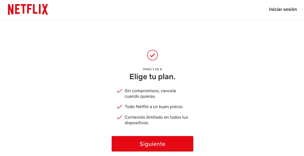 Suscribirse a Netflix