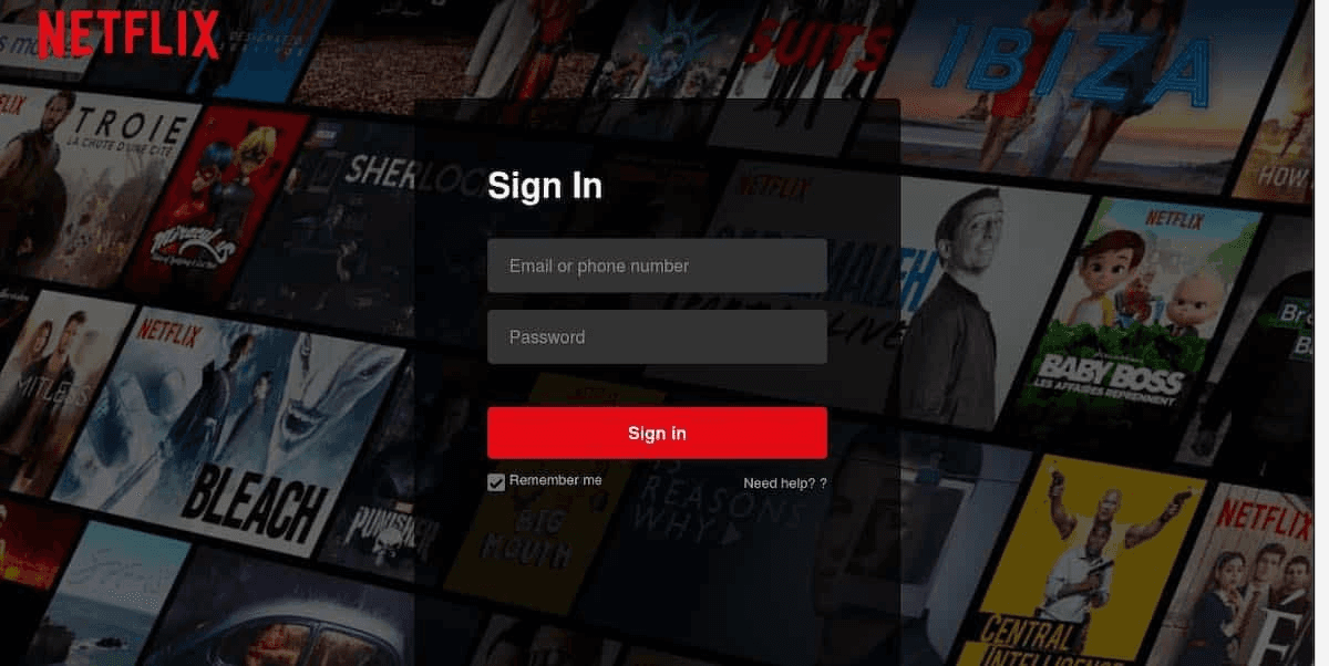 Netflix accedi con un abbonamento in alta definizione,