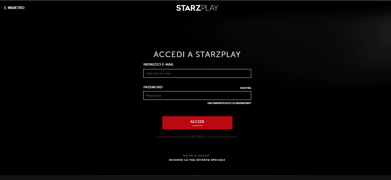 abbonarsi  a Starzplay