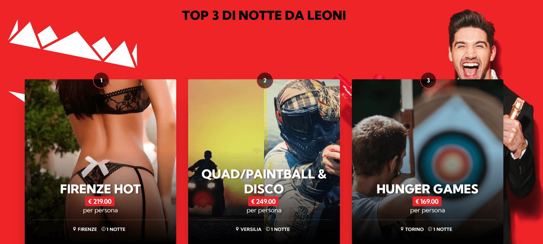 Da Milano a dovunque nel mondo, Notte da Leoni ti organizza la migliore festa di addio al celibato ever!