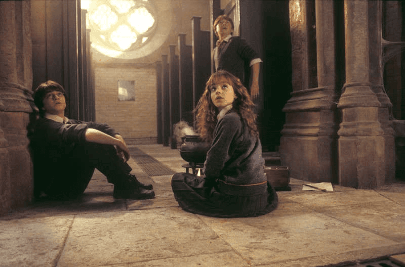 Harrypotter e la camera dei segreti harry e Hermione