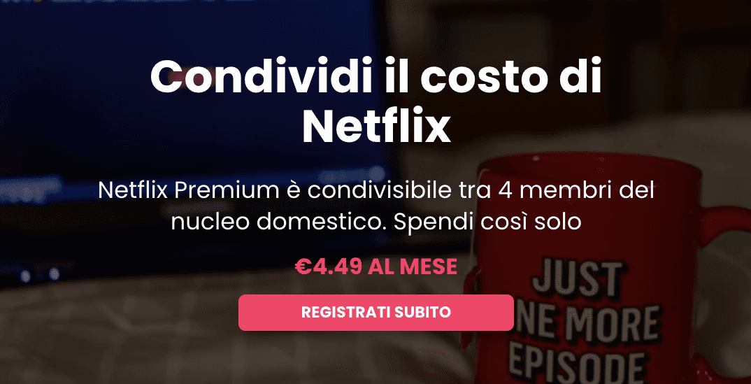 Come condividere Netflix con Together Price