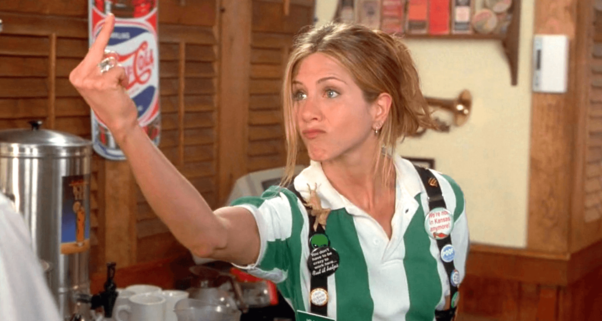 Jennifer Aniston in Office Space