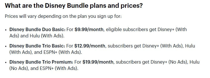 The Hulu Disney Bundle