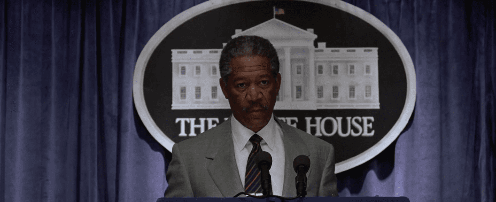 Morgan Freeman in Deep Impact