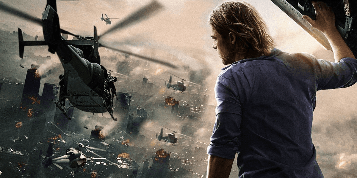 Brad Pitt in World War Z