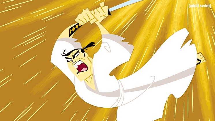 A scene from Samurai Jack