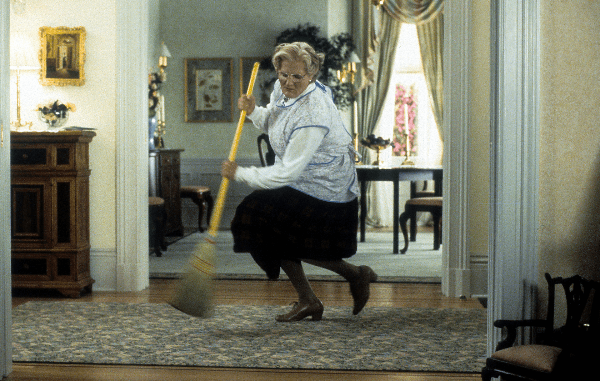 Robin Williams is Mrs Doubtfire on Netflix