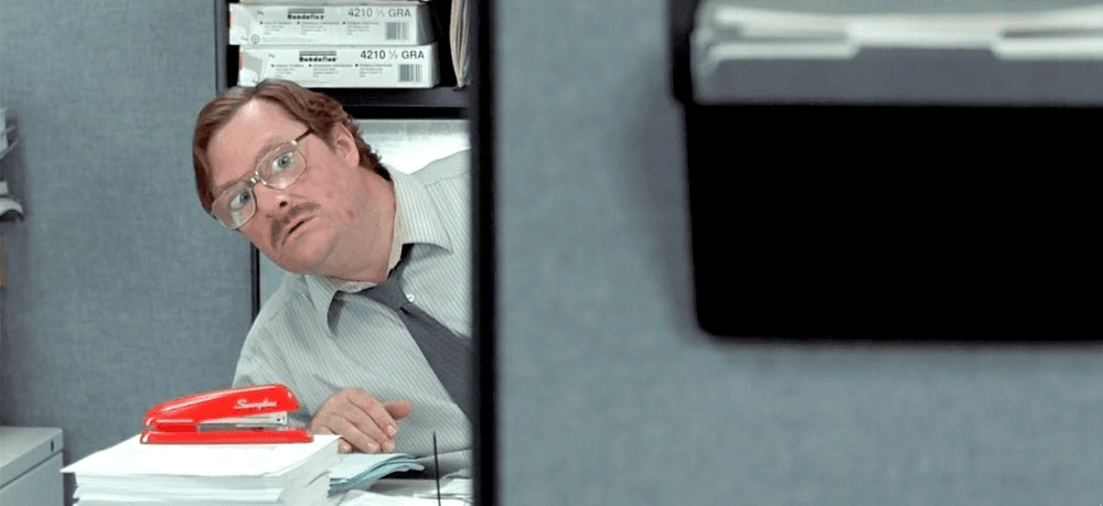 Stephen Root in Office Space