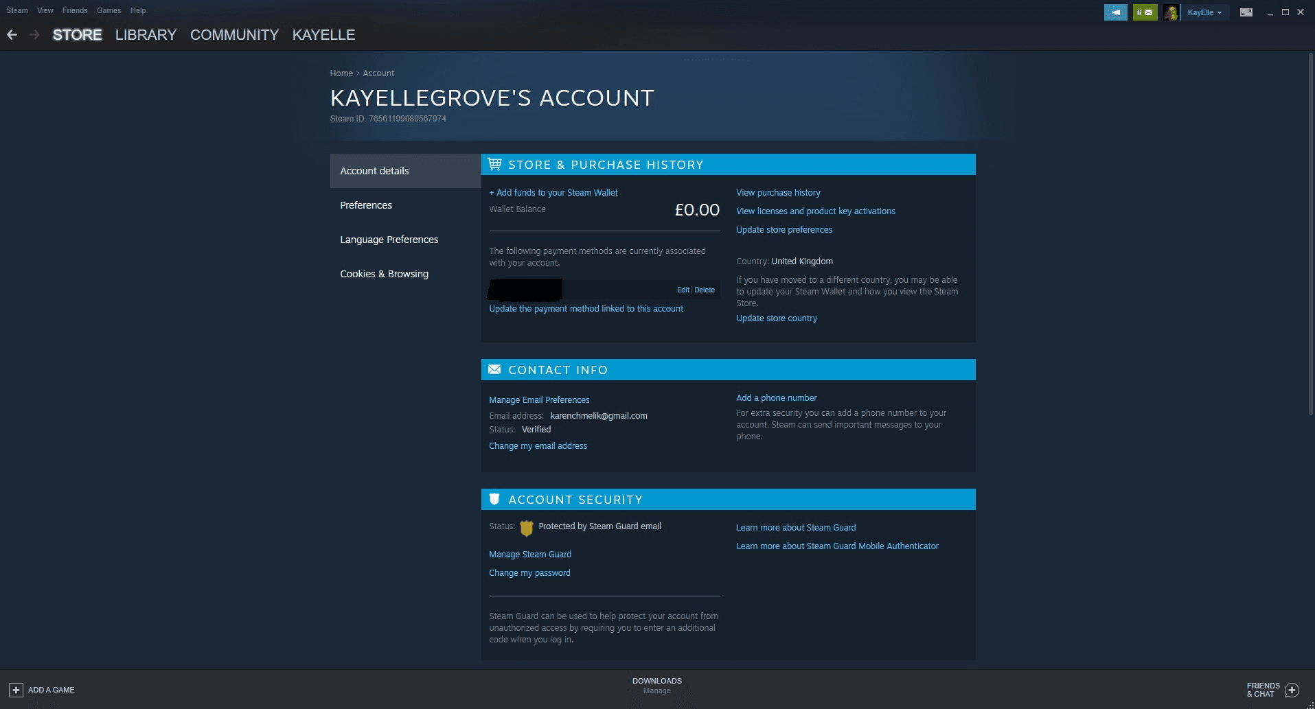 Steam share with family