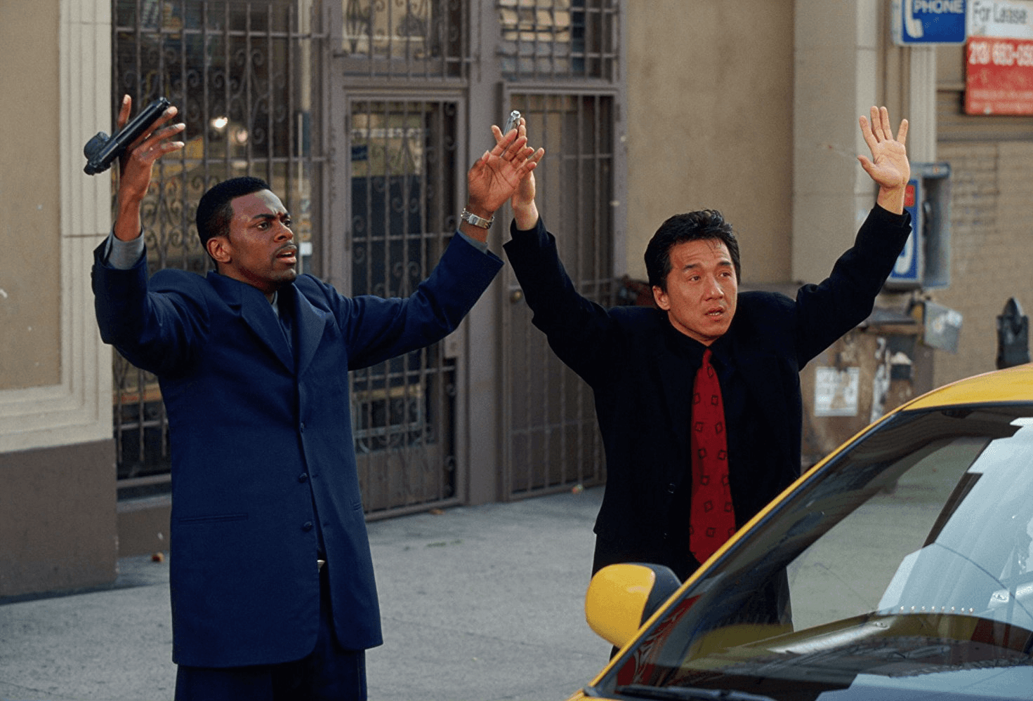 Jackie Chan and Chris Tucker in Rush Hour