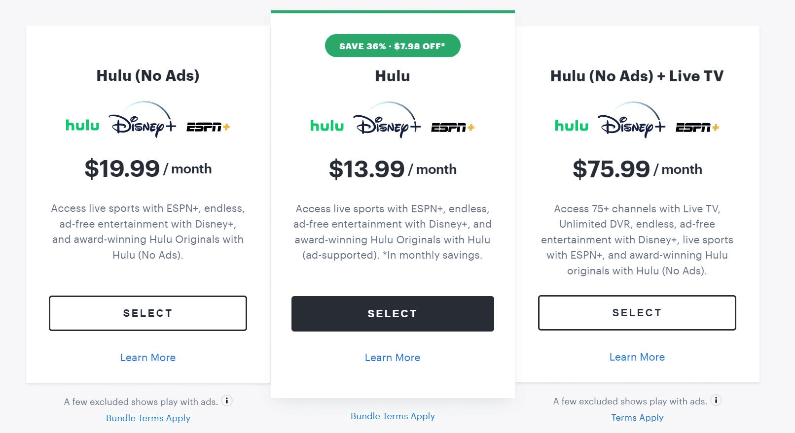 Hulu bundle