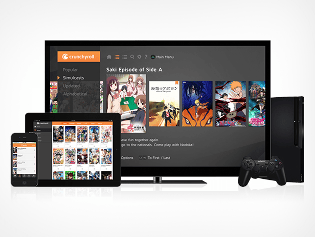 Crunchyroll devices