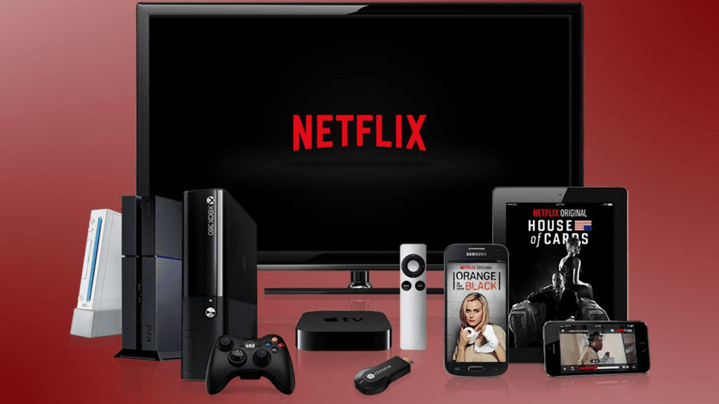 Netflix is available on all major devices including your smart TV.